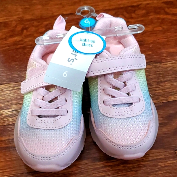 carter's rainbow light up sandals